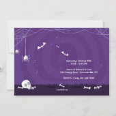 Invitation à la soirée dansante d'Halloween (Dos)