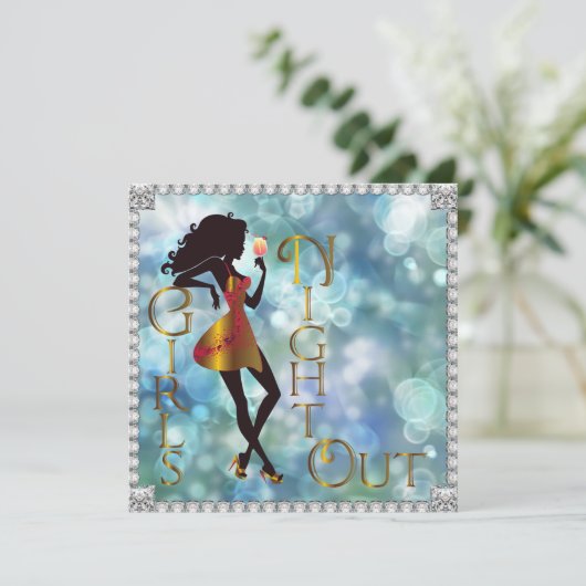 Invitation à la soirée de bachelorette (Debout devant)