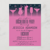 Invitation à la soirée de bachelorette (Devant)