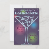 Invitation à la soirée de bachelorette (Devant)