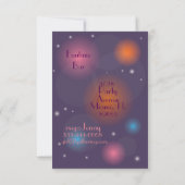 Invitation à la soirée de bachelorette (Dos)