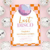 Invitation à la soirée de bachelorette de la disco