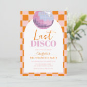 Invitation à la soirée de bachelorette de la disco (Debout devant)