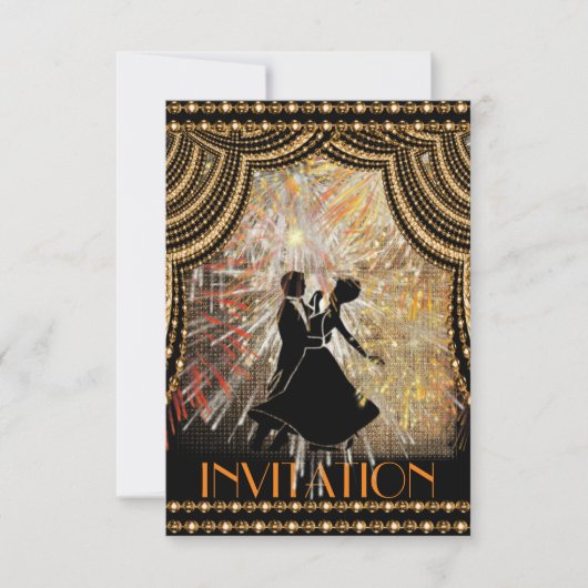 Invitation à la soirée de danse classique (Devant)