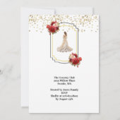 Invitation à la soirée de débutante (Dos)