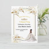 Invitation à la soirée de débutante (Debout devant)