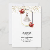Invitation à la soirée de débutante (Dos)