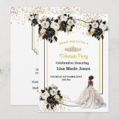 Invitation à la soirée de débutante (Devant / Derrière)