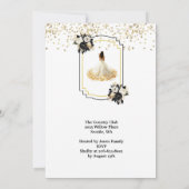 Invitation à la soirée de débutante (Dos)