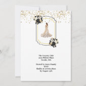 Invitation à la soirée de débutante (Dos)