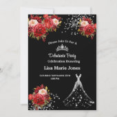 Invitation à la soirée de débutante (Devant)