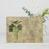 Invitation à la soirée de dégustation de raisins v (Debout devant)