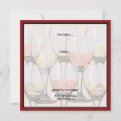 Invitation à la soirée de dégustation de vins de l (Dos)