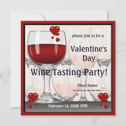 Invitation à la soirée de dégustation de vins de l (Devant)