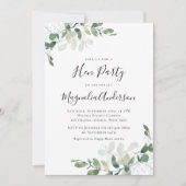 Invitation à la soirée de fête de la future mariée (Devant)