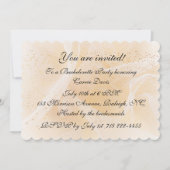 Invitation à la soirée de fiançailles (Devant)