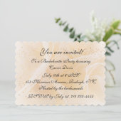 Invitation à la soirée de fiançailles (Debout devant)