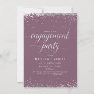Invitation à la soirée de fiançailles, Élégant Arg