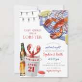 Invitation à la soirée de fruits de mer pour la fê (Devant)