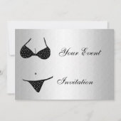 Invitation à la soirée de garçon (Devant)