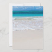 Invitation à la soirée de golf du futur marié à Wh (Dos)