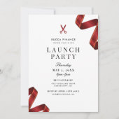 Invitation à la soirée de lancement (Devant)