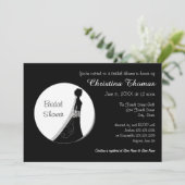 Invitation à la soirée de mariage - Circle Bride (Debout devant)