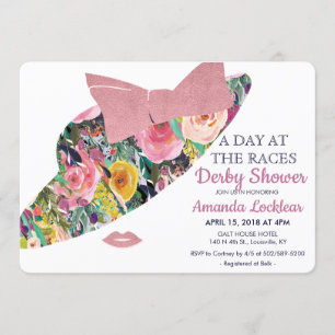 Invitation à la soirée de mariage Day at the Races