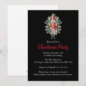 Invitation à la soirée de Noël Casse-Noisette (Devant / Derrière)