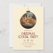 Invitation à la soirée de Noël de l'entreprise Gol (Devant)