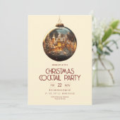 Invitation à la soirée de Noël de l'entreprise Gol (Debout devant)