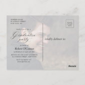 Invitation à la soirée de remise de diplômes de ty (Dos)