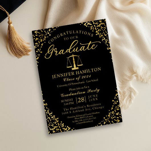 Invitation à la soirée de remise des diplômes de l