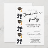 Invitation à la soirée de remise des diplômes, Pro (Devant / Derrière)