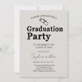 Invitation à la soirée de remise des diplômes Prom (Devant)