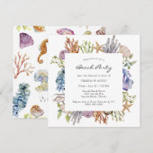 Invitation à la soirée de répétition de dîner (Devant / Derrière)