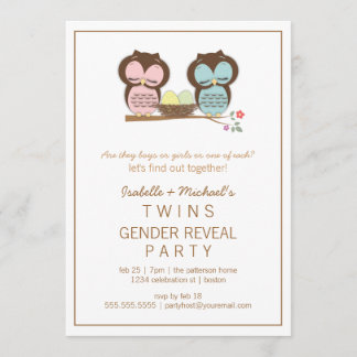 Invitation à la soirée de révélation de genre pour