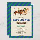 Invitation à la soirée de thème du match de polo (Devant / Derrière)