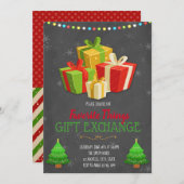 Invitation à la soirée d'échange d'objets préférés (Devant / Derrière)