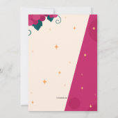 Invitation à la soirée dégustation de vin (Dos)