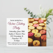 Invitation à la soirée dégustation de vin (Debout devant)