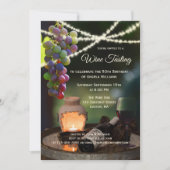 Invitation à la soirée dégustation de vin (Devant)