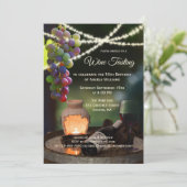 Invitation à la soirée dégustation de vin (Debout devant)