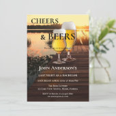 Invitation à la soirée d'enterrement de vie de gar (Debout devant)