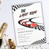 Invitation à la soirée d'enterrement de vie de gar