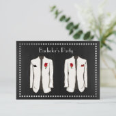 Invitation à la soirée d'enterrement de vie de gar (Debout devant)