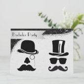 Invitation à la soirée d'enterrement de vie de gar (Debout devant)