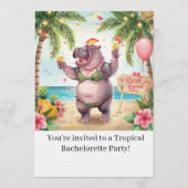 Invitation à la soirée d'enterrement de vie de jeu (Devant)