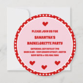 Invitation à la soirée d'enterrement de vie de jeu (Dos)