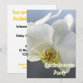 Invitation à la soirée d'enterrement de vie de jeu (Devant / Derrière)